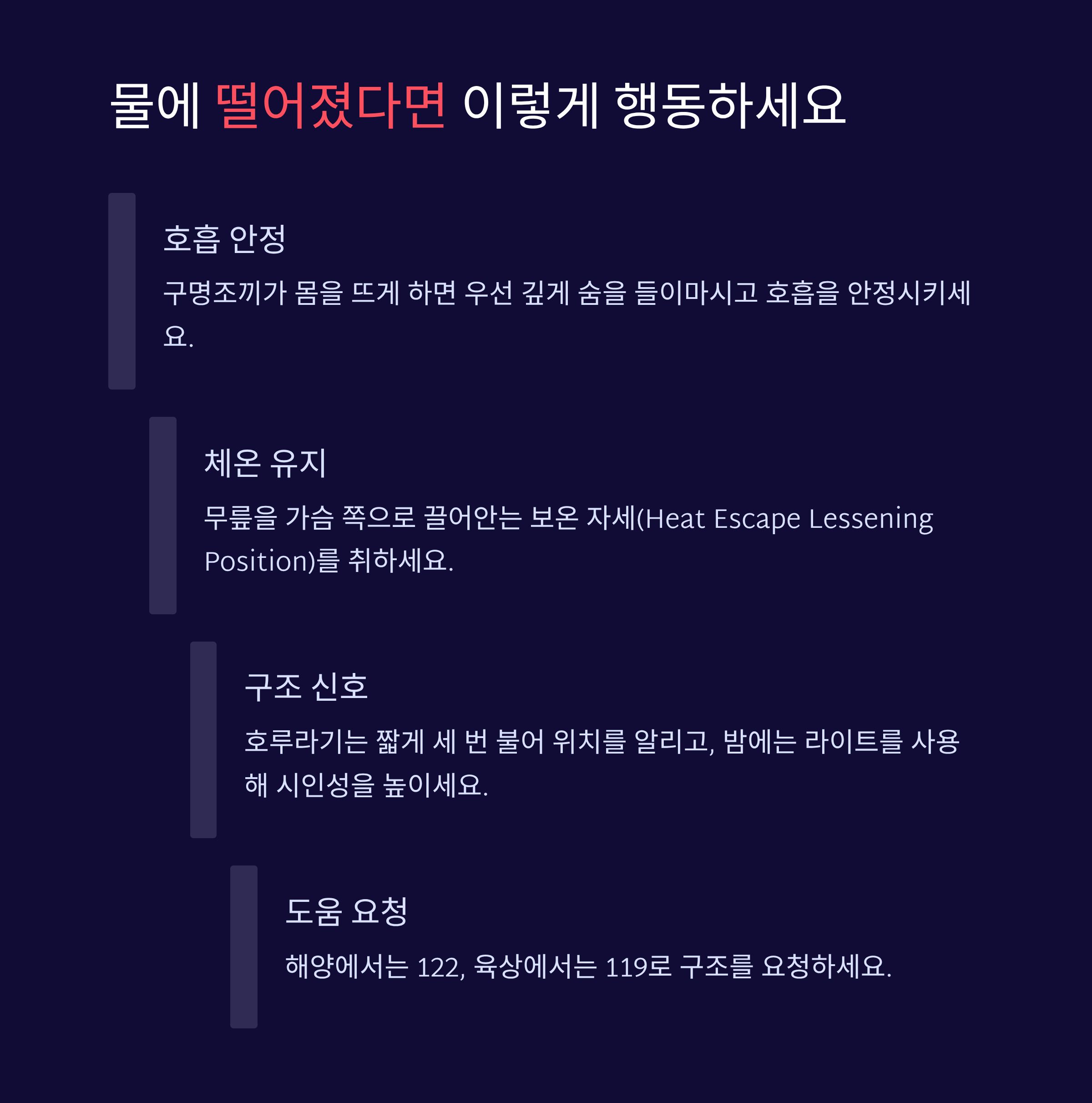 구명조끼 제대로 입는 법, 생명을 지키는 첫걸음
