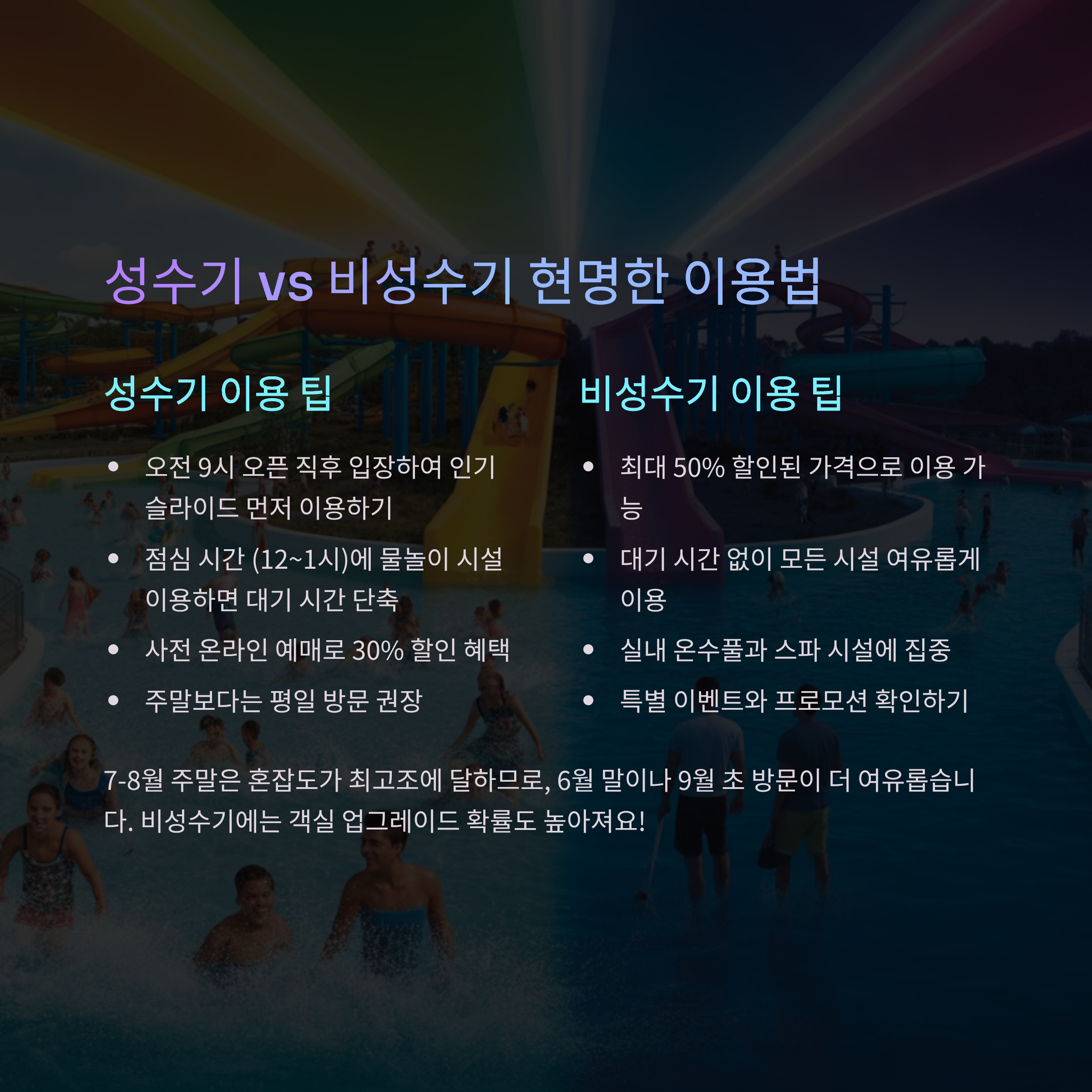 가족과 함께 떠나는 가평워터파크 베스트 선택 가이드