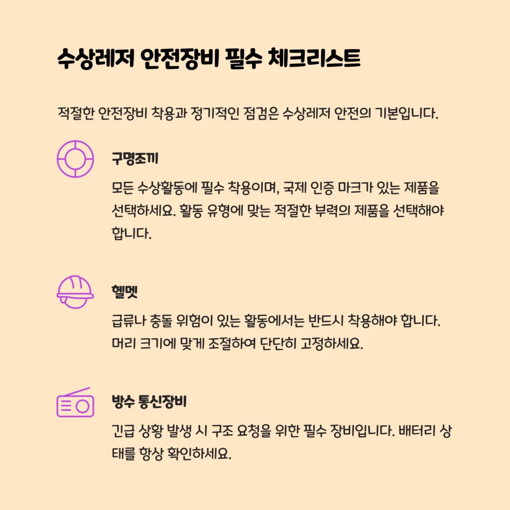 Water Leisure Safety Guide