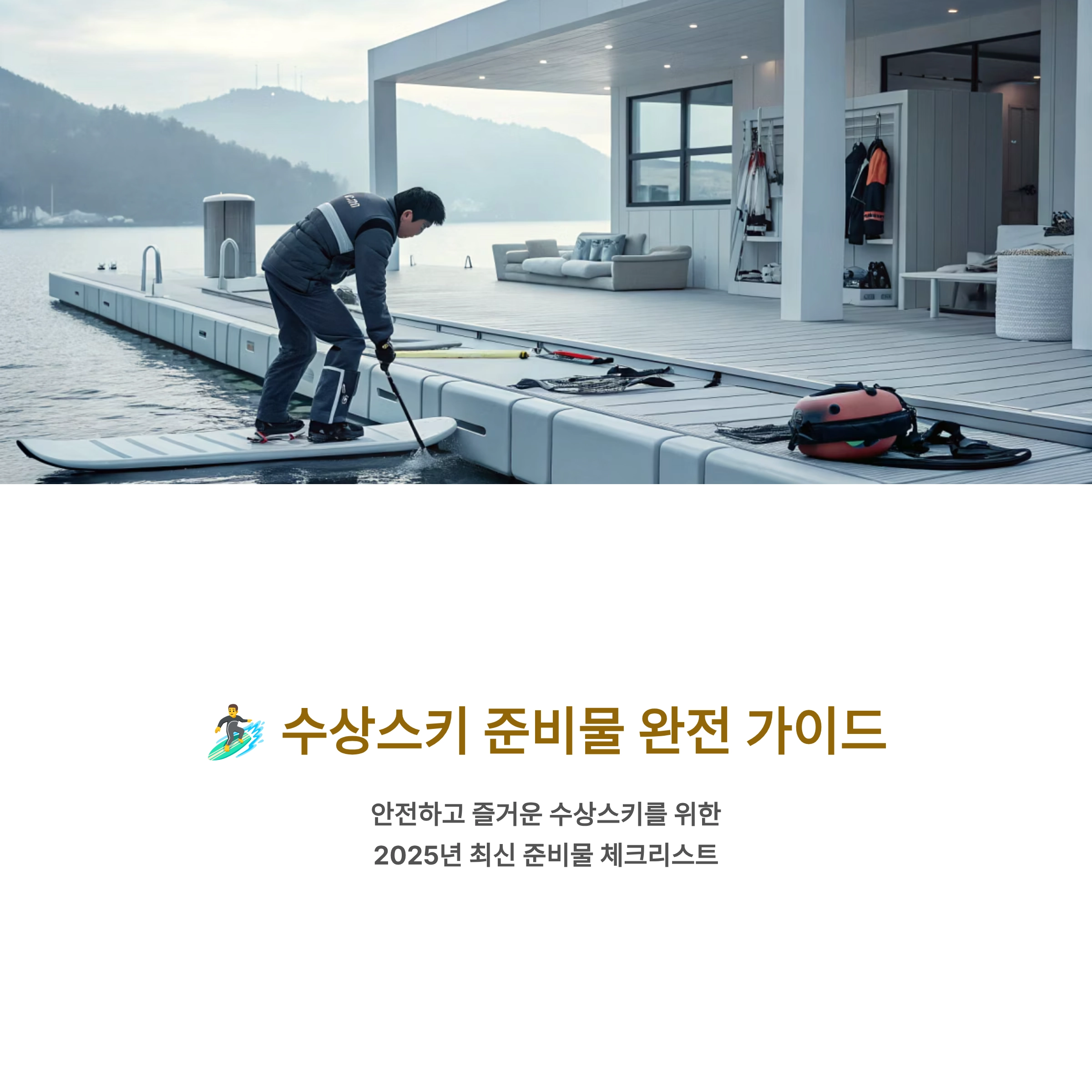 수상스키 준비물