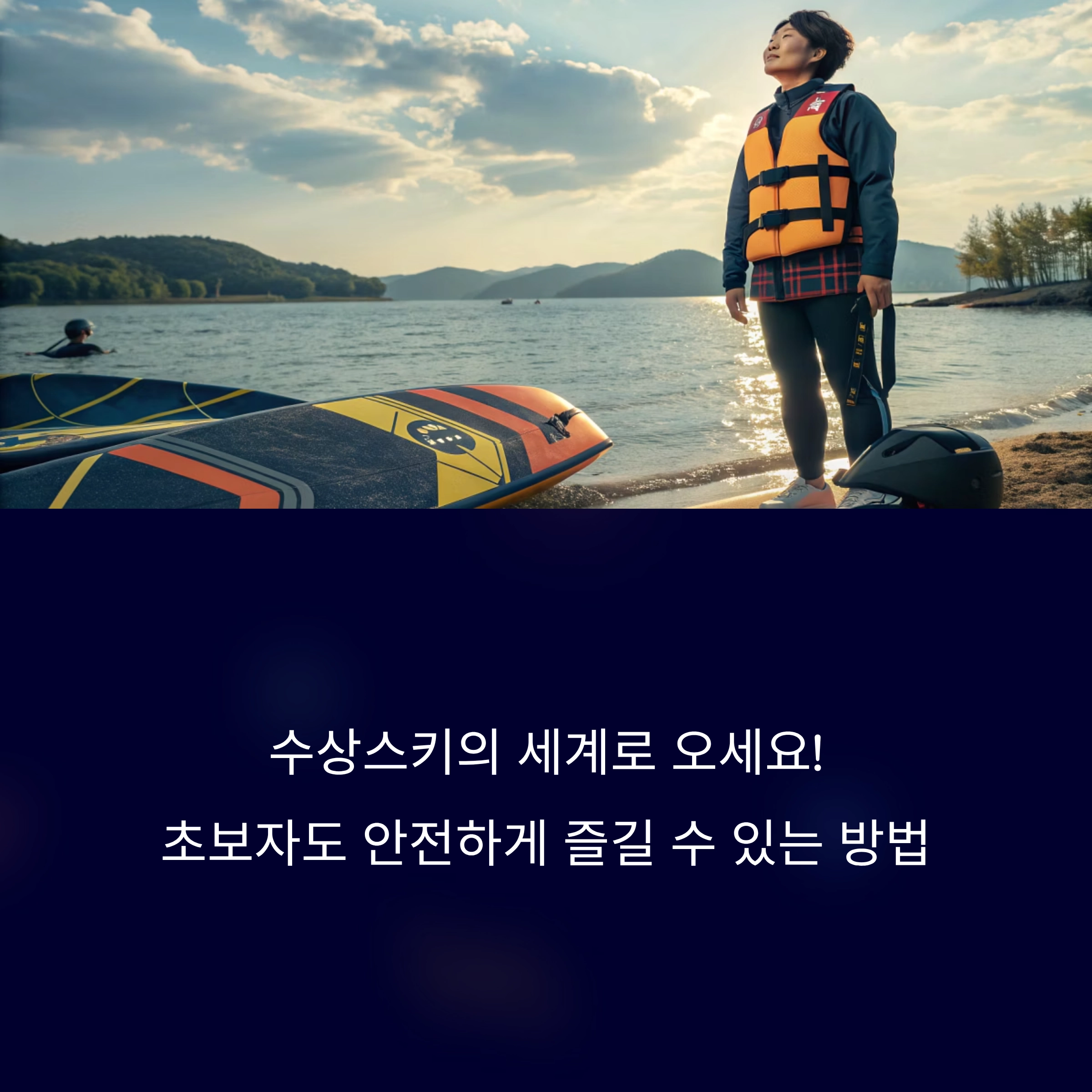 수상스키 타는법